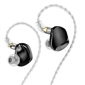 TRN VX Pro+ 3,5 mm Avtagbare Kablede In-Ear Ørepropper 9-Units HiFi Musikkhodesett uten Mikrofon