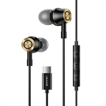 USAMS US-SJ482-EP-43 Type-C In-ear Metal Headsets Stereo Earphones, 1.2m

USAMS US-SJ482-EP-43 Type-C In-ear Metallheadset Stereoøretelefoner, 1,2m