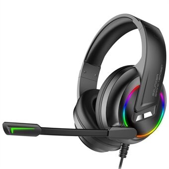 IMYB A26 Kablet Over-Ear E-sportshodetelefon RGB LED-lys Stereo Bass Gaming Headset