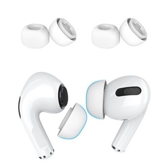 AHASTYLE WG86 2 par for Apple AirPods Pro 2 / AirPods Pro Silikon ørepropper Ørepropper Myke ørepropper Ørepluggdeksel Øretelefontilbehør