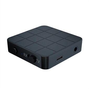 KN321 2-i-1 Bluetooth 5.0 lydsender mottaker 3,5 mm trådløs adapter Stereo lyd dongel for TV bil hjemmehøyttalere