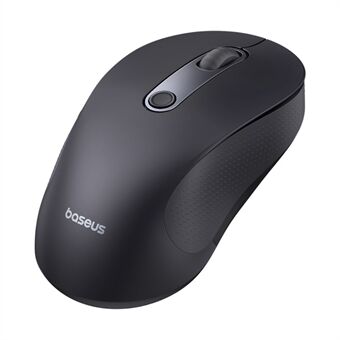 BASEUS F02 Ergonomisk 2.4G Trådløs + Bluetooth Datamus for Bærbar PC (uten Batteri) - Svart