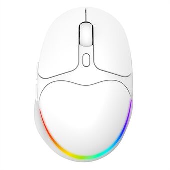 IBLANCOD BL112 Bluetooth + 2.4G Trådløs Gaming Mus 4000DPI RGB Lys Datamaskin Bærbar Mus