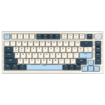 ANGREP SHARK K85 Type-C Kablet Mekanisk Tastatur Kablet 82 Taster Magnetisk Bryter RGB Spilltastatur