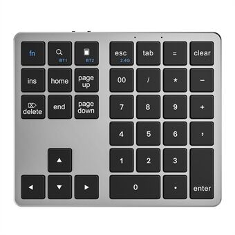 K-35 Bluetooth Tastatur Slank 35-Tasters 2.4G+Bluetooth Dual Modus Tastatur