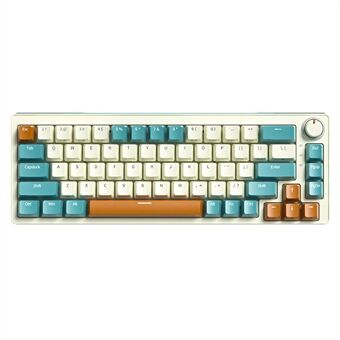 ZA68 Pro RGB Hot Swap 2.4G+Type-C+Bluetooth 68-tasters datamaskin tastatur