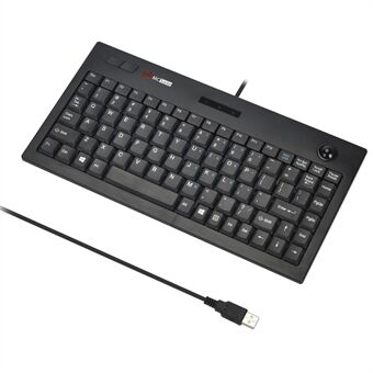 MCSAITE MC-9712 ultratynn tastatur Stille skriving USB-ledet mekanisk datamaskintastatur