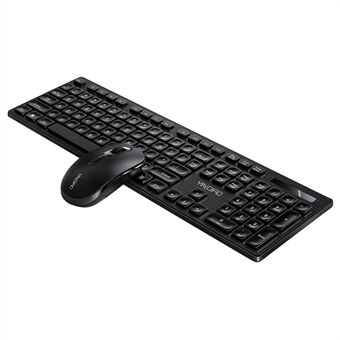 YINDIAO V3Max 2.4G Trådløst Smart Søvn Kontor Tastatur Mus Sett for Datamaskin Bærbar PC