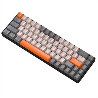 ZIYOULANG K68 Trådløs Mekanisk Tastatur 2.4G / Bluetooth Dual Modus 68-Tastatur