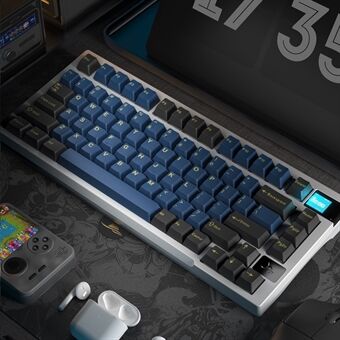 DARMOSHARK K8 Bluetooth / Kablet / 2.4G Trådløst Tastatur RGB Bakgrunnsbelyst Pakningsstruktur Mekanisk Tastatur