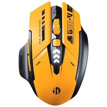 INPHIC A9 Bluetooth + 2.4G Trådløs Trippel-Modus Mus 5 DPI Ergonomisk Gaming Mus