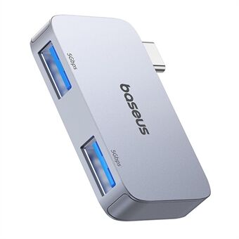 BASEUS UltraJoy Series 2-i-1 Type-C til 2xUSB3.0 USB Hub Docking Stasjon