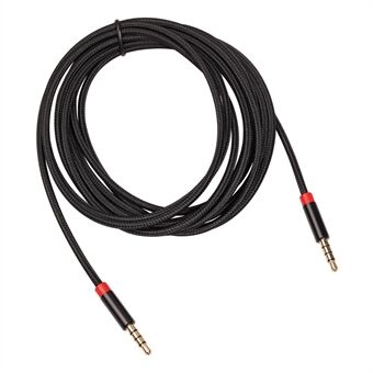 3,0 M 3,5 mm hann til hann 4-leder ekstra stereo ekstra kabel