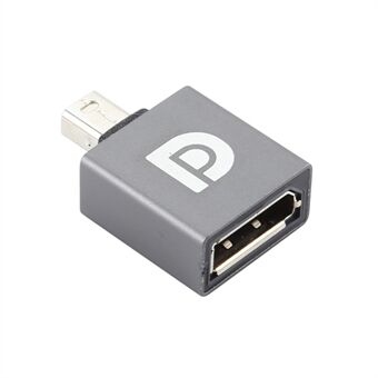 Aluminiumslegeringskonverter DP Hun til Mini DP Hann Adapter