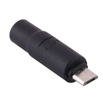 10 stk DC strømplugg 4,0 x 1,7 mm hann-til mikro-USB hann-adapter