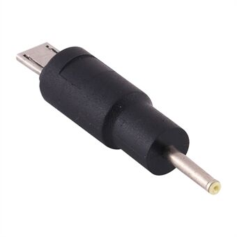 10 stk DC strømplugg 2,5 x 0,7 mm hann-til mikro-USB hann-adapter