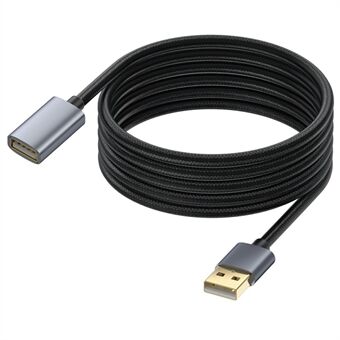 USB Forlengelseskabel 10m USB 2.0 Type A Hann til Hunn Forlengelseskabel for Skriver, Tastatur, Mus, Minnepenn