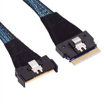 SF-075-BK 50cm PCI-E 5.0 Mini Cool Edge IO MCIO PCI-E Slimline 8i 74Pin Male to SFF-8654 SAS 4.0 74Pin Male Extender Cable

SF-075-BK 50cm PCI-E 5.0 Mini Cool Edge IO MCIO PCI-E Slimline 8i 74pin mannlig til SFF-8654 SAS 4.0 74pin mannlig forlengerkabel.