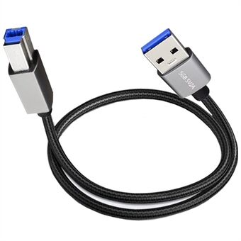 JUNSUNMAY 1m USB-A 3.0 hann til USB Type-B hann skriverkabel datamaskinutskriftskabel