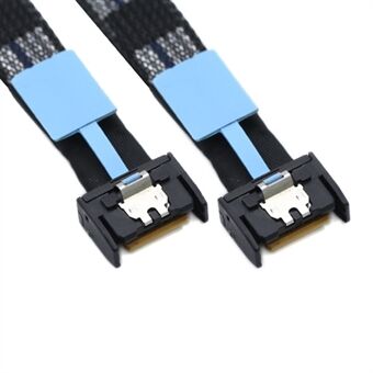 SF-079 50cm MCIO PCI-E 4i 38-pins Han til MCIO 38-pins Han Adapter Forlengerkabel