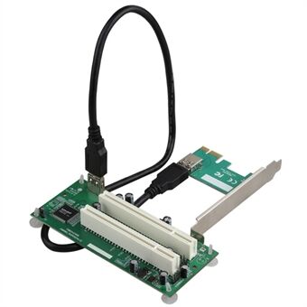 TXB024 Pcie til Dual Pci Slot Adapterkort for Capture Card / Sound Card Expansion Card