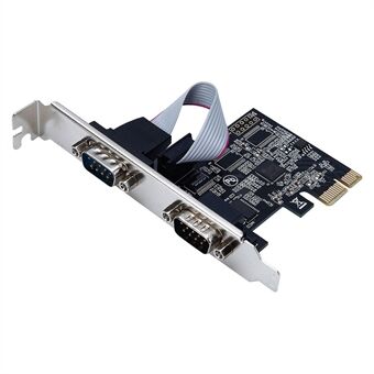 TXB074 Pcie til Seriell Port RS232 Interface Utvidelseskort AX99100 Stasjonær PC PCI-E Seriell Port Adapter Kort