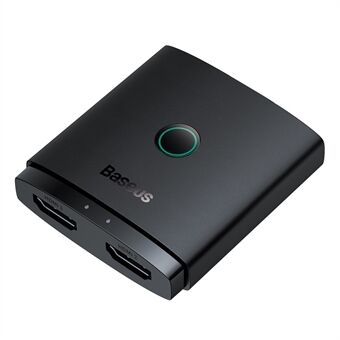 BASEUS AirJoy Series 2-i-1 Tosidig HDMI-bryter 4K HD Video 2 Input 1 Output HDMI-adapter - Svart