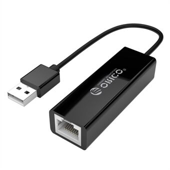 ORICO UTJ-U2 USB2.0 til Gigabit Ethernet-adapter Kablet nettverkskabelomformer RJ45 Internett-grensesnitt