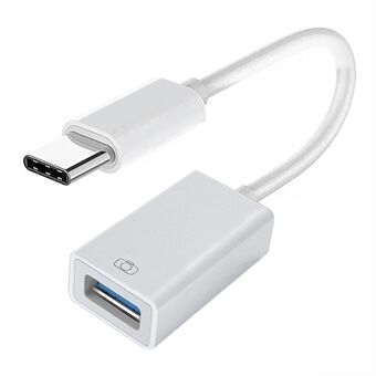 UC-155-TC001 Type-C til Type-A USB3.0 hunn-adapter Kompatibel med Macbook Laptop Tablet Telefon