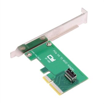 SF-085 PCI-Express 5.0 4.0 4X til MCIO Mini Cool Edge IO Female vertskortadapter for PCIe Nvme U.2 SSD