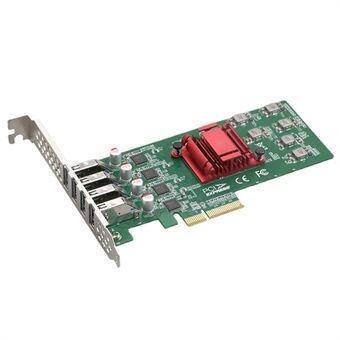 TX1175 4 USB3.0 PCIE X4 Utvidelseskort 4x5G Skrivebordsdatamaskin Visual Capture Card