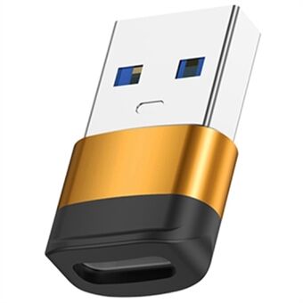 USB 3.0 Hann til Type-C Hunn Konverter 5Gbps Dataoverføring OTG Adapter