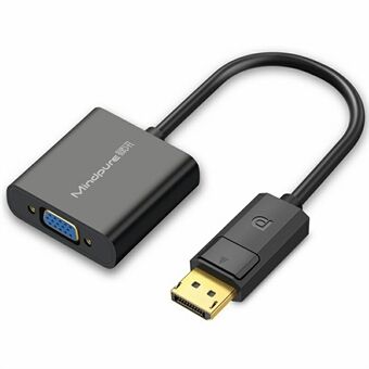 MINDPURE AD005 DP til VGA Adapter DP Hann til VGA Hunn 1080P Omformer Dongel