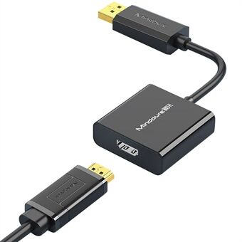 MINDPURE AD003 DP til HD 1080P Video Adapter DP Hann til HD Hunn Omformer Kabel