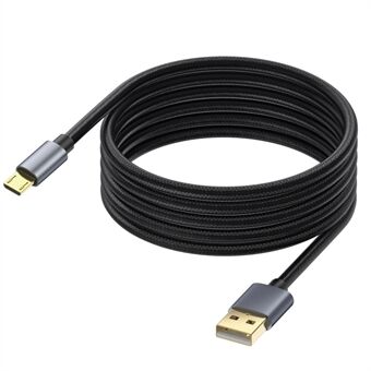 10m 480Mbps USB A til Micro Lade og Synkronisere USB-kabel for Samsung Galaxy J7 / S7 / S6 / Kindle Fire HD Nettbrett / PS4