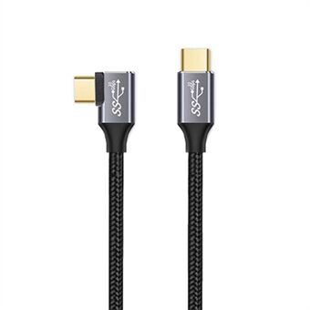 0,5 m 100 W PD USB-C QC4.0 4K-kabel USB3.1 Gen2 10 Gbps Thunderbolt 3-kabelledning for MacBook Air / iPad Pro 2020