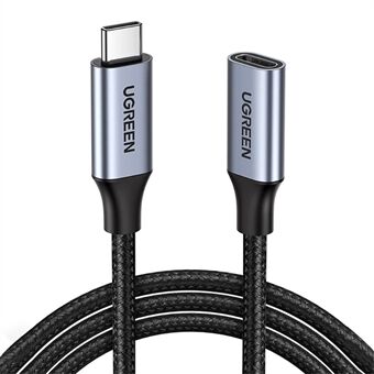 UGREEN 1m USB C-forlengelseskabel for MacBook Pro iPad Pro Google Pixel 100W PD Hurtiglading Thunderbolt 3 Type C-forlengerledning