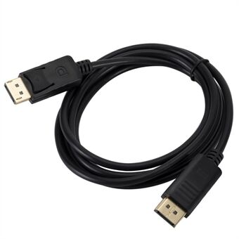 DisplayPort til DisplayPort 1,8m Stor DP Hann til Hann DP til DP Adapterkabel