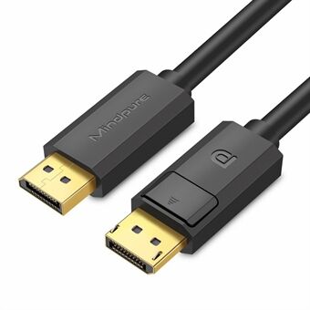 MINDPURE DP001 1m 3D Videodisplayport 1.2 Kabel 4K / 60Hz 2K / 144Hz DP til DP Ledning