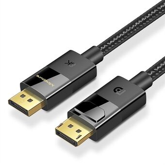 MINDPURE DP002 1,5m Displayport 1.4 Kabel 32,4Gbps 8K 60Hz DP til DP Hann til Hann Kabel