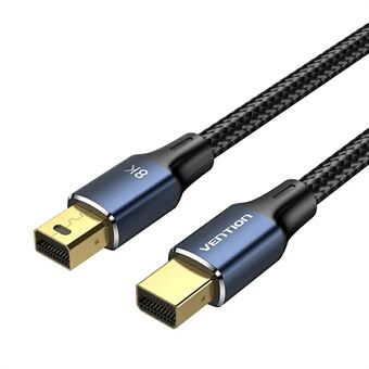 VENTION HCGLG 1,5m 8K / 60Hz 4K / 144Hz Mini DisplayPort Hann til Hann Adapter Mini DP Kabel