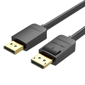 VENTION HACBI 3m 4K / 60Hz DisplayPort-kabel gullbelagt DP til DP hann-til-hann-ledning