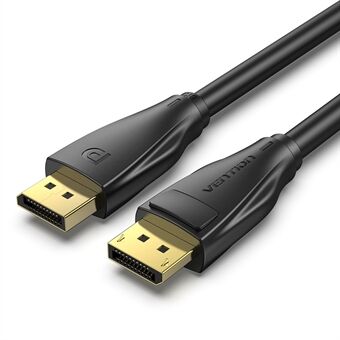 VENTION HCDBG 1,5m 8K / 60Hz & 4K / 144Hz Gullbelagt DP til DP Kabel DisplayPort Kabel