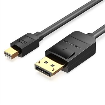 VENTION HAABG 4K Mini DP til DP-kabel 1,5m toveis Mini DisplayPort til DisplayPort-kabel for PC