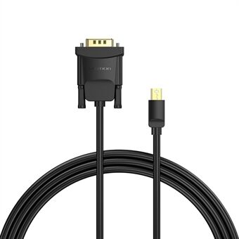 VENTION HFDBG 1,5m Mini DP til VGA Konverteringskabel 1080P 60Hz HD Videokabel - Svart