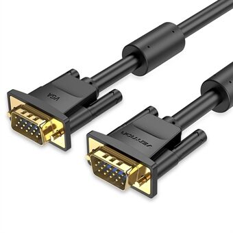 VENTION DAEBD 0,5m 1080P 60Hz VGA til VGA (3+6) Kabel Hann til Hann Gullbelagt Kontaktledning