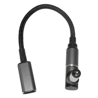 For HP bærbar PC USB C til 7,4 * 5,0 mm magnetomformer strømledning 100 W hurtigladekabel