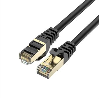 26AWG Cat8 Ethernet-kabel RJ45-nettverk 25 / 40 Gbps 2000MHz ruter Internett-ledning [2M]