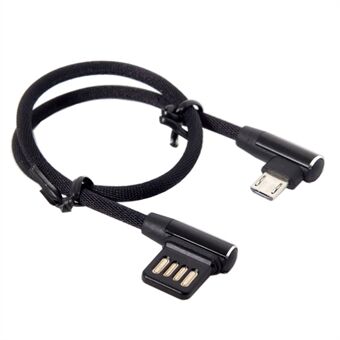 Micro USB 5-pinners vinklet 90 grader USB 2.0 datakabel