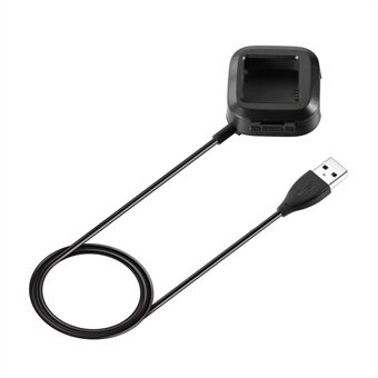 Bærbar USB-ladekabel Ladeveske Boks Lader Vugge for Fitbit Versa 2